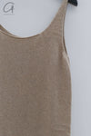 BASERANGE Camisole BAS-KNRT-RC-SU24-NATURALE